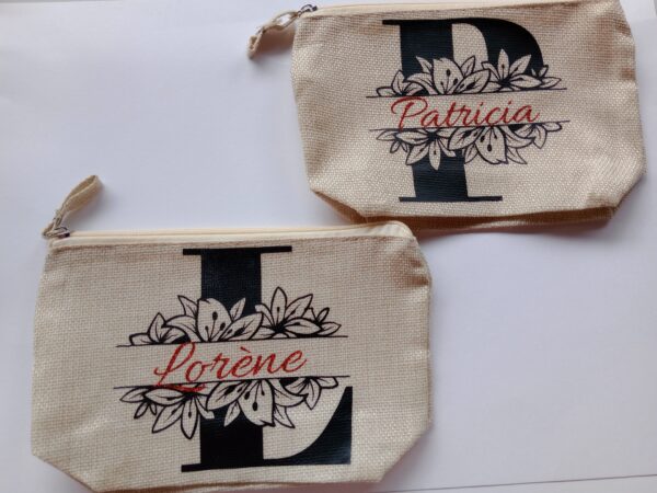 Pochette polyester personnalisée capacité de 2 litres