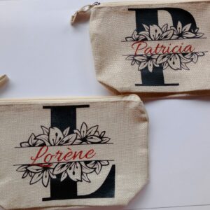 Pochette polyester personnalisée capacité de 2 litres